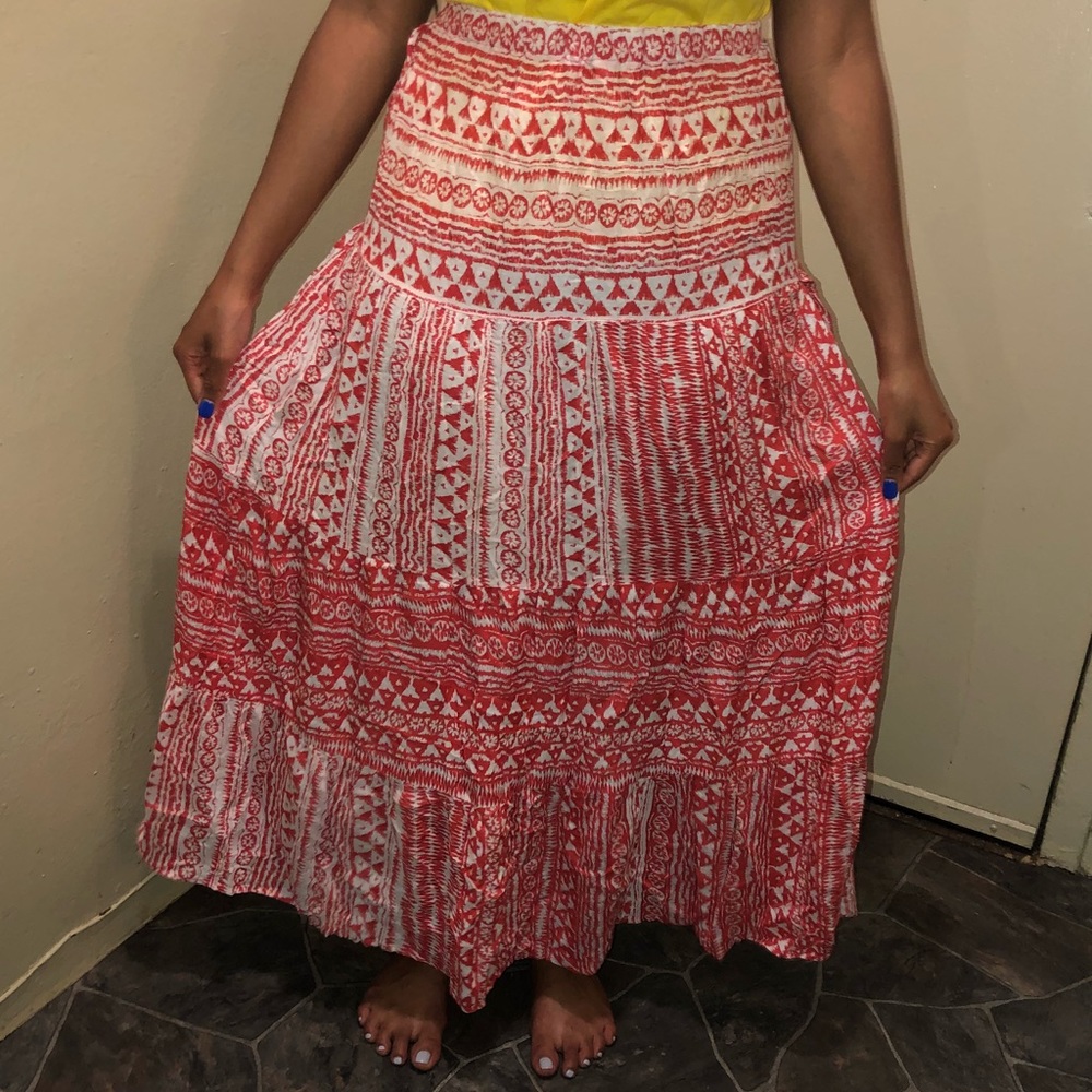 Tribal Maxi Skirt